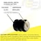 Exell Battery 3/V80H 2 Pin 3.6V 80mAh Battery 55608303015 for alarm system, consumer device 3/V80H-2Pin - alternate 2